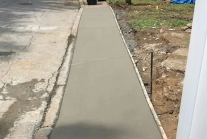 Commercial sidewalk ADA repair