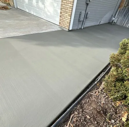 Cured and sealed result of a curb & gutter repair job, Seattle